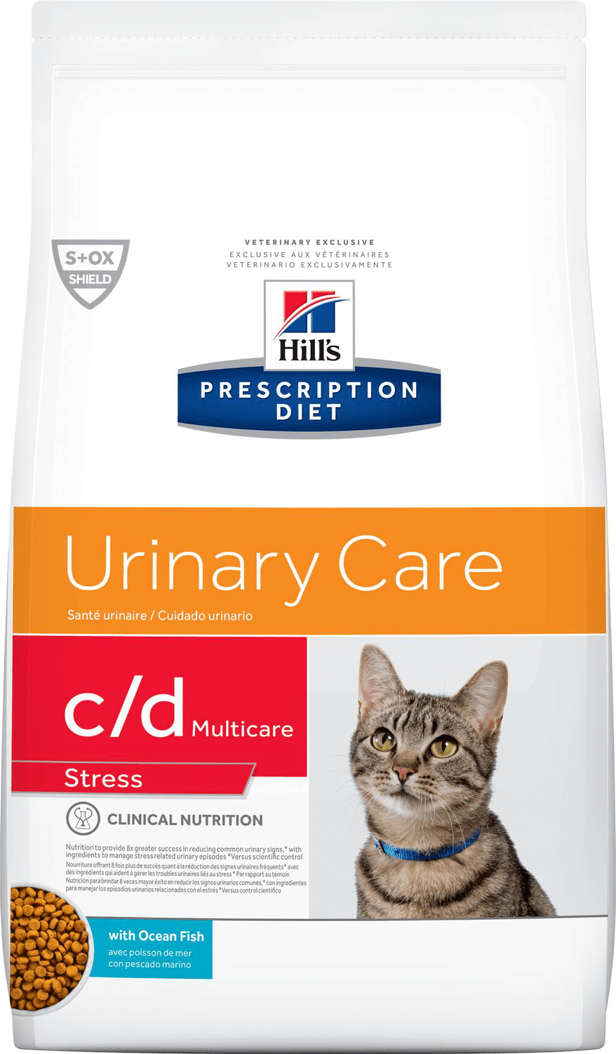 Hill's Prescription Diet C-d Multicare Stress With Ocean Fish (Dry)
